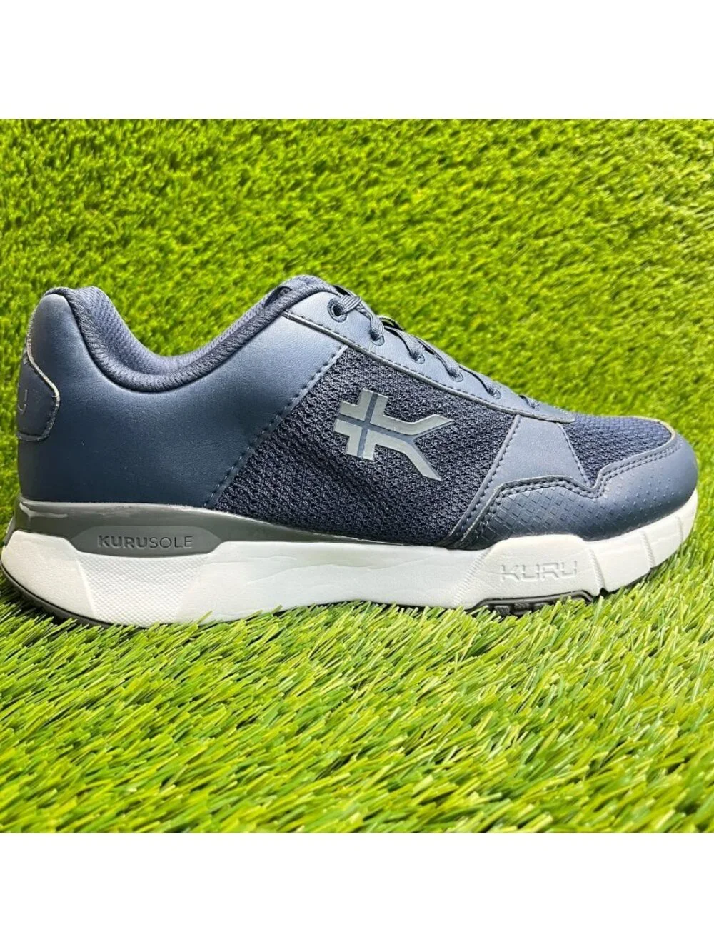 Kuru Quantum 2.0 Mens Size 9.5E Blue Athletic Running Walking Shoes Sneakers